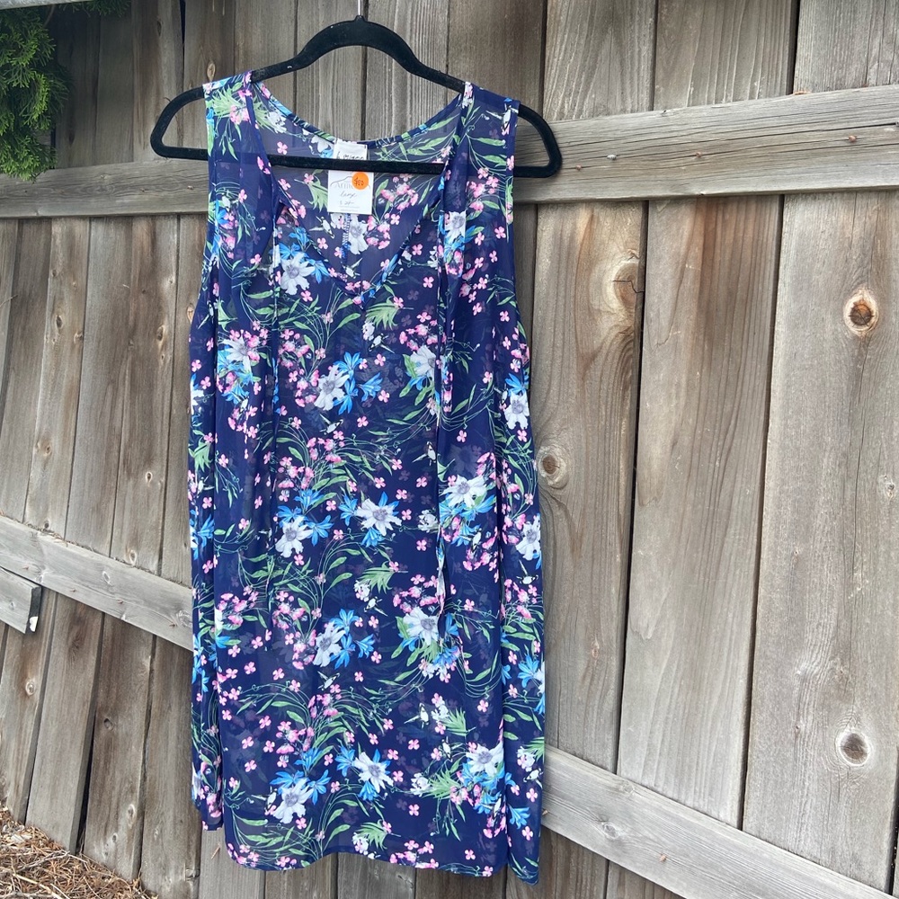 Floral Sheer Dress